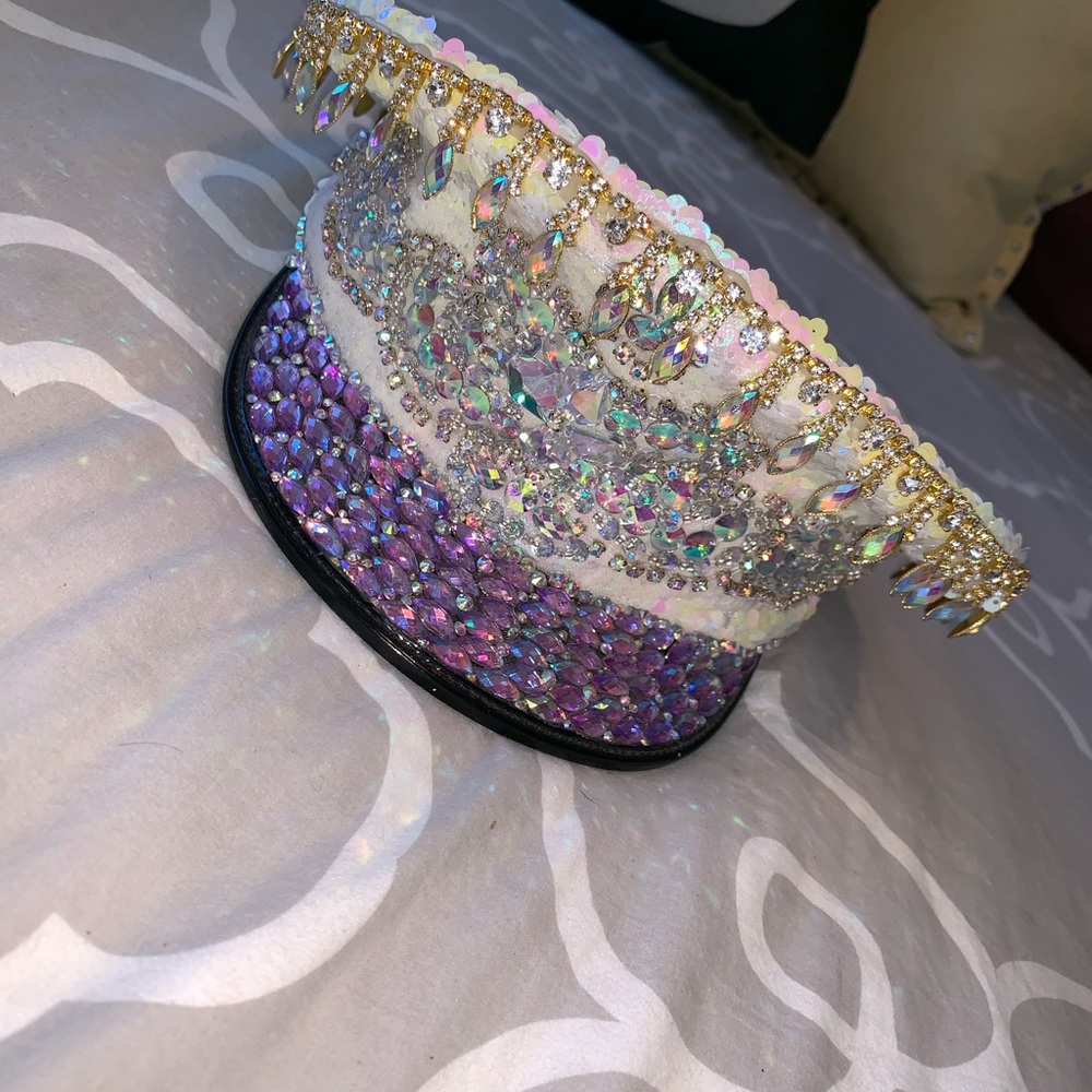 Spectacular Blinged out Festival hat. - Picture 7 of 7